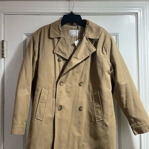 Zara Boy’s Classic Beige Trench Coat - 11-12Y